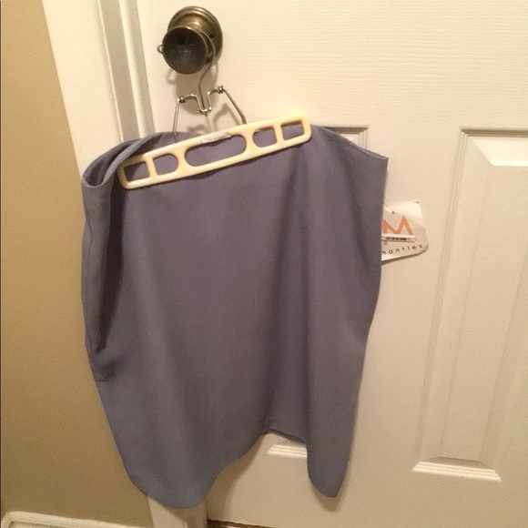 Blue Gray Skirt - Picture 8 of 8